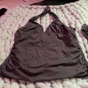 Gunmetal Gray Calvin Klein Tankini